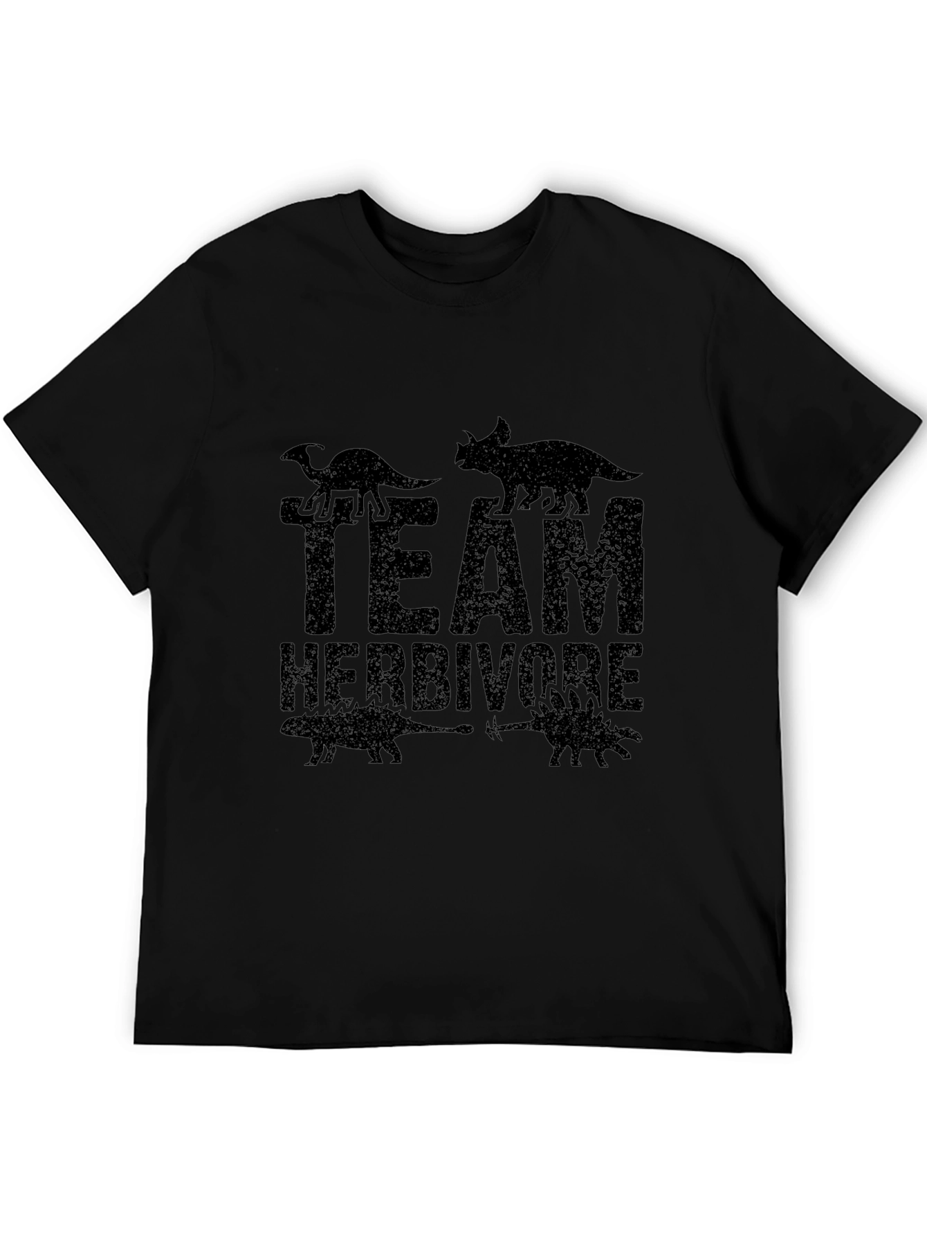 Team Herbivore Black Graphic T-Shirt
