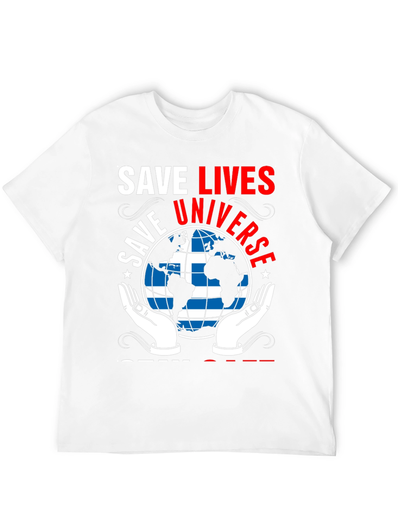Save Lives Universe Graphic T-Shirt