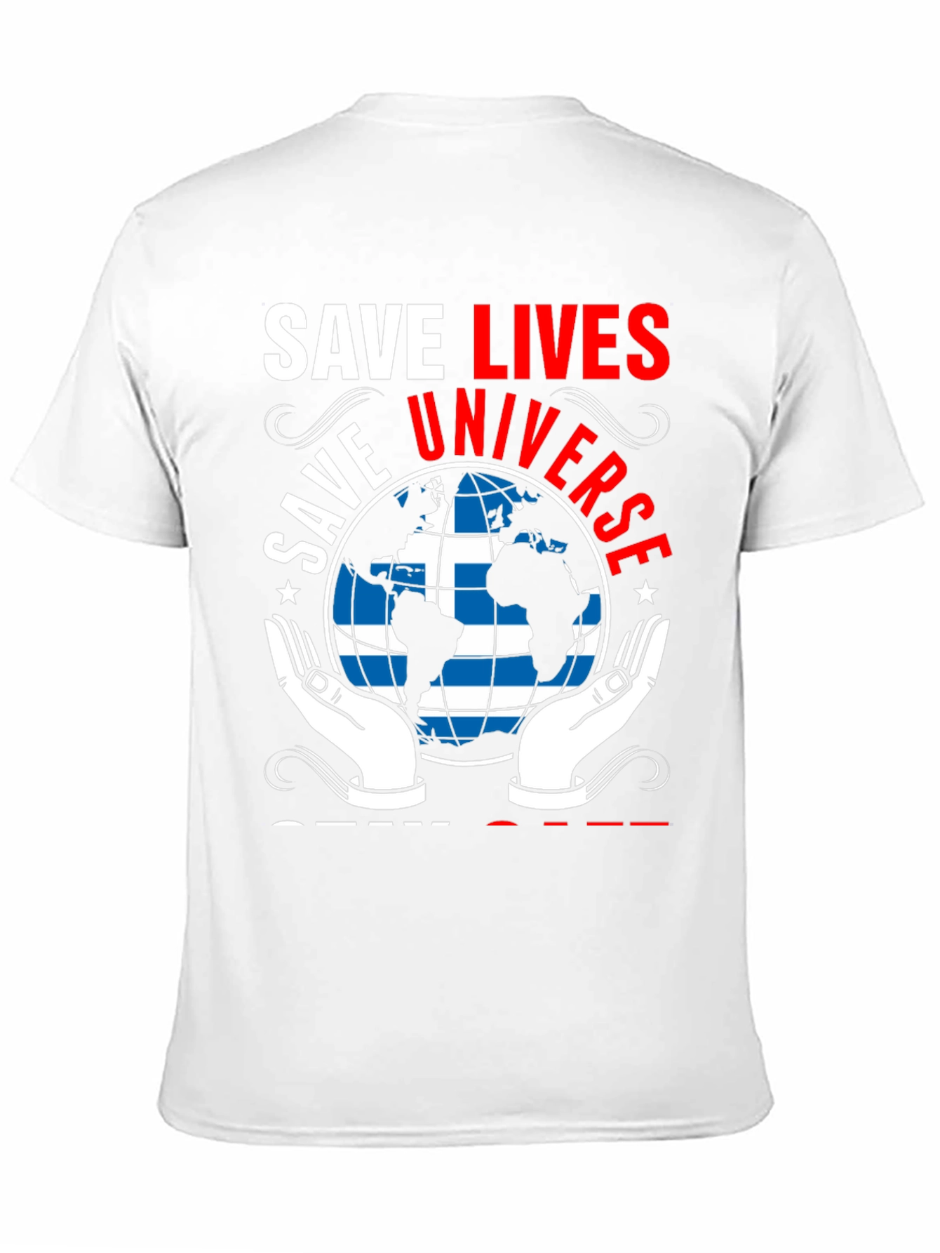 Save Lives Universe Graphic T-Shirt