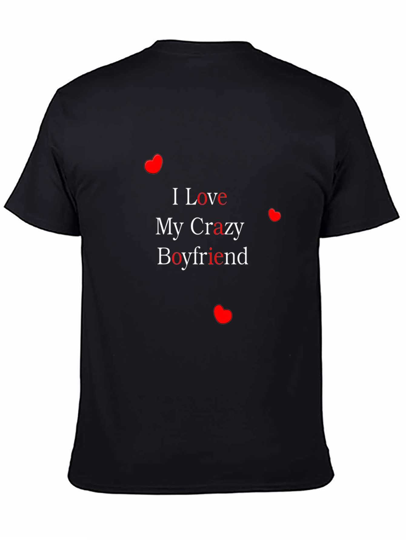 I Love My Crazy Boyfriend Graphic Tee
