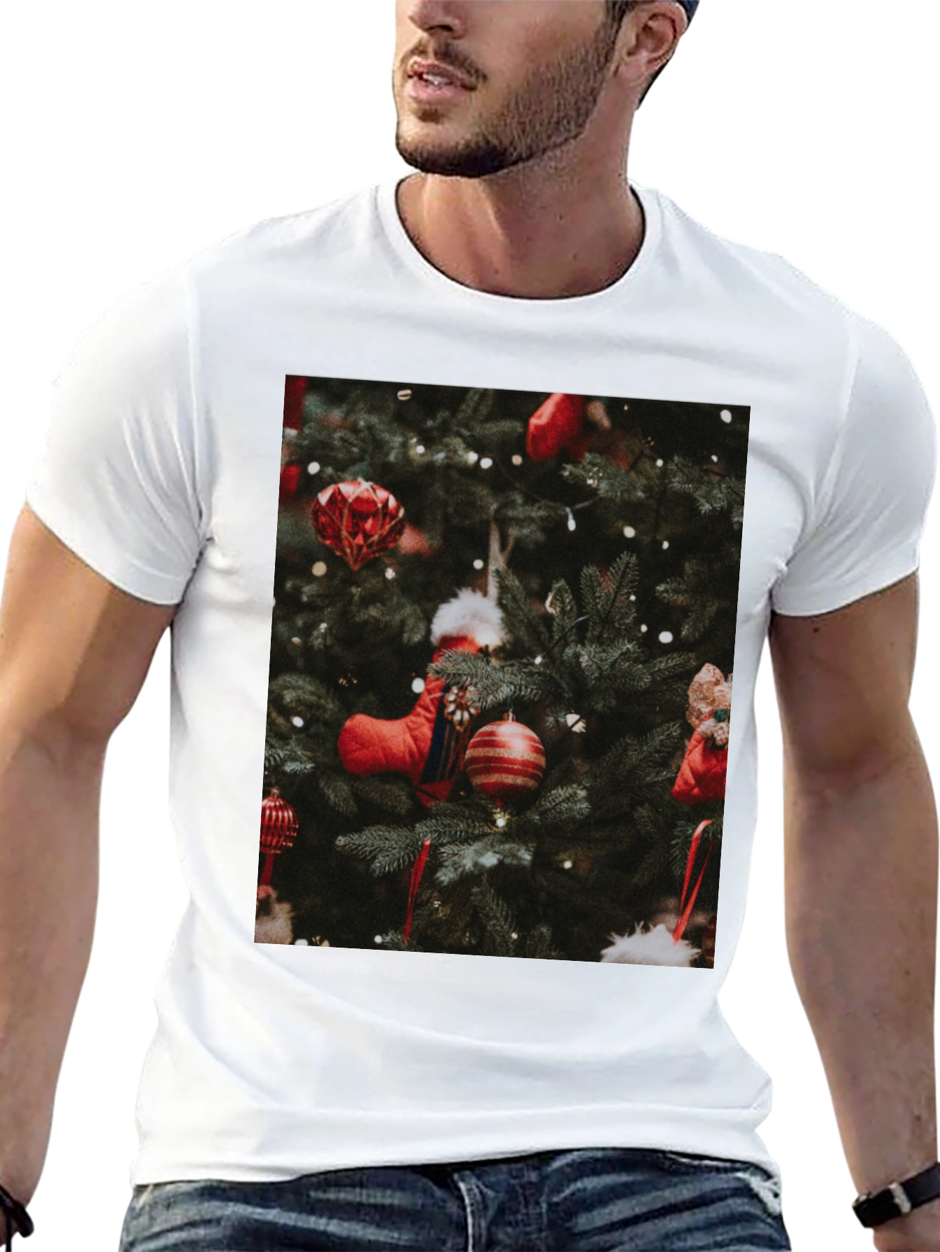 Festive Christmas Tree T-Shirt