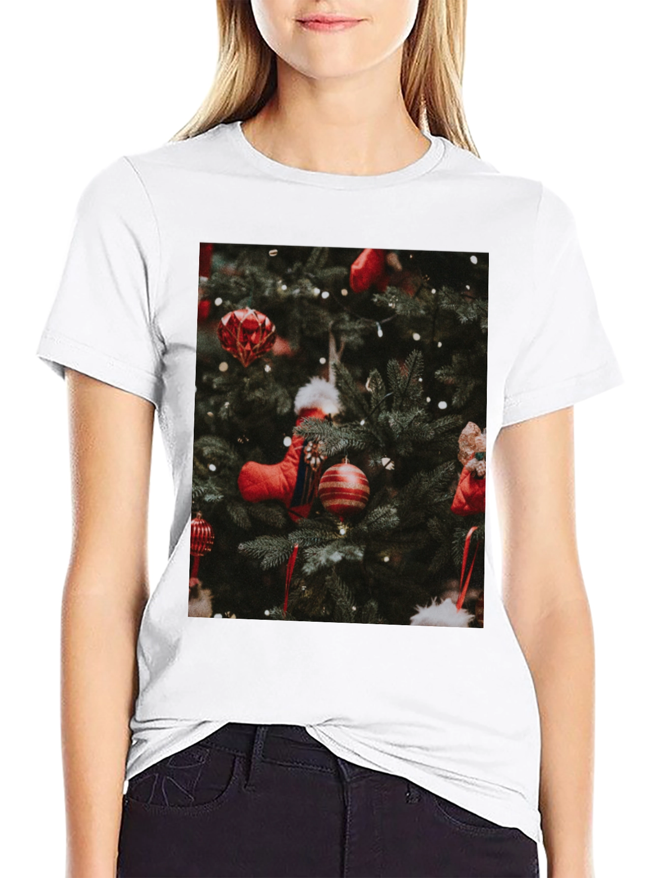 Festive Christmas Tree T-Shirt