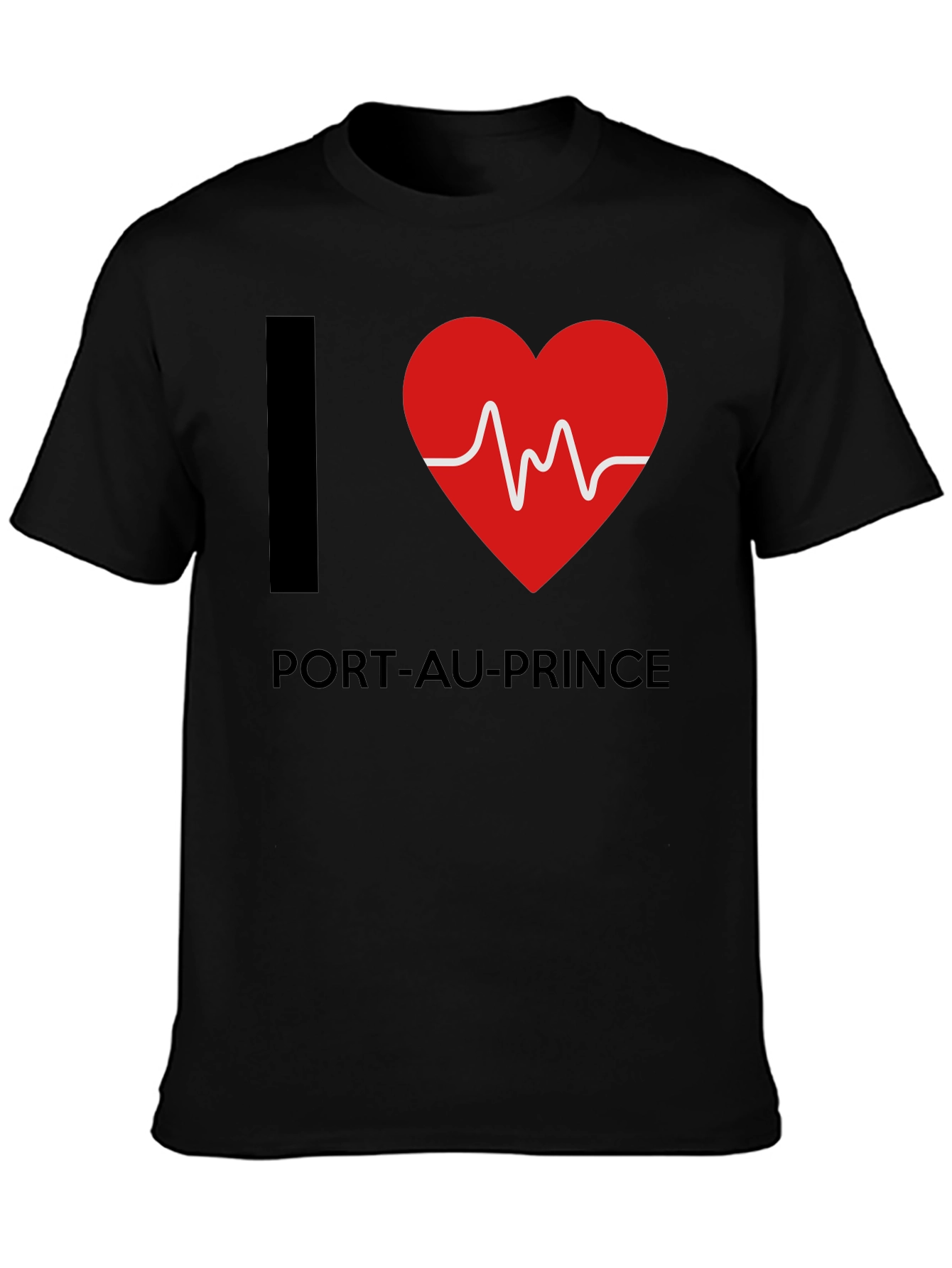 I Heart Port-au-Prince Black T-Shirt