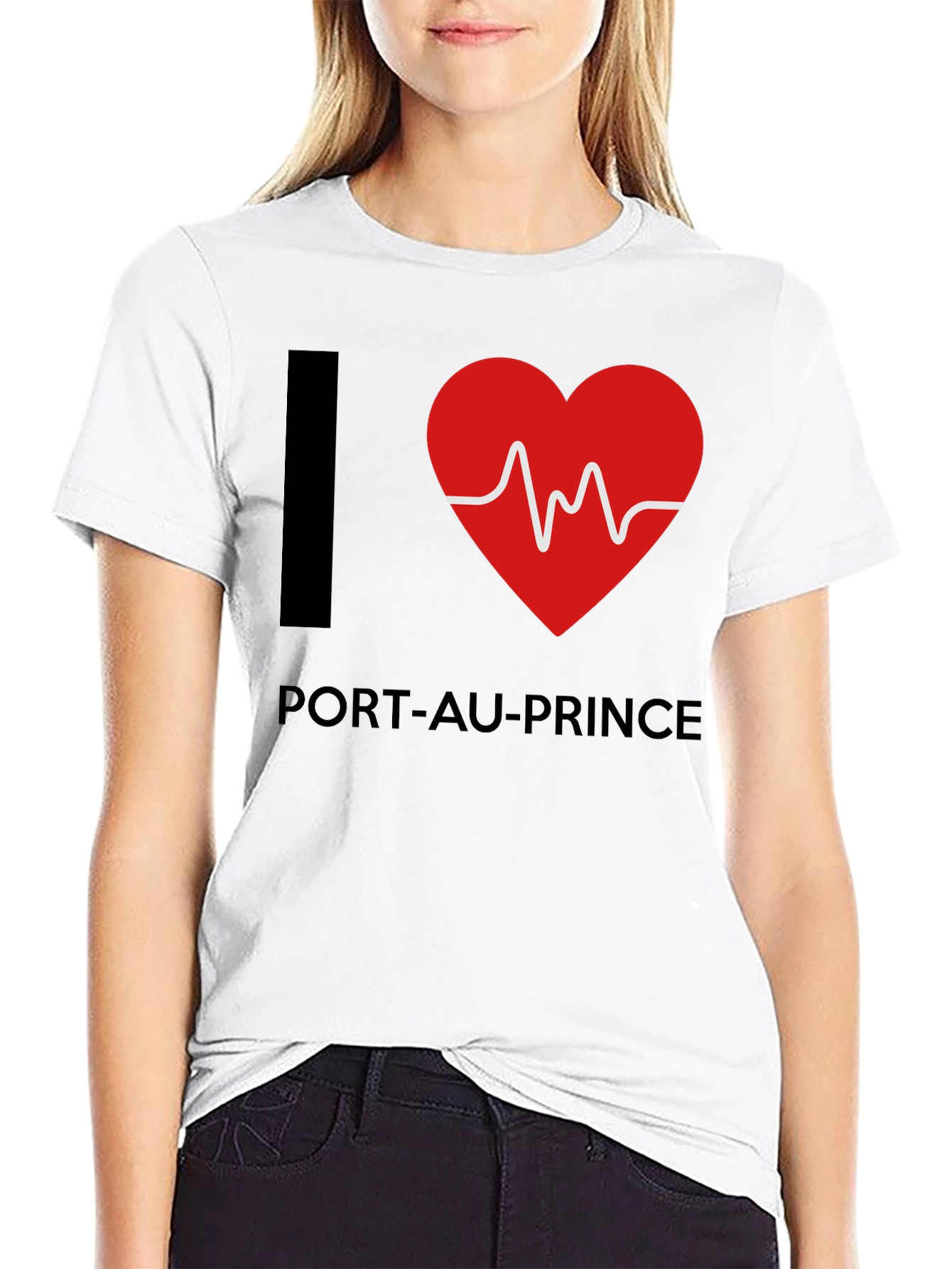 I Heart Port-au-Prince Black T-Shirt