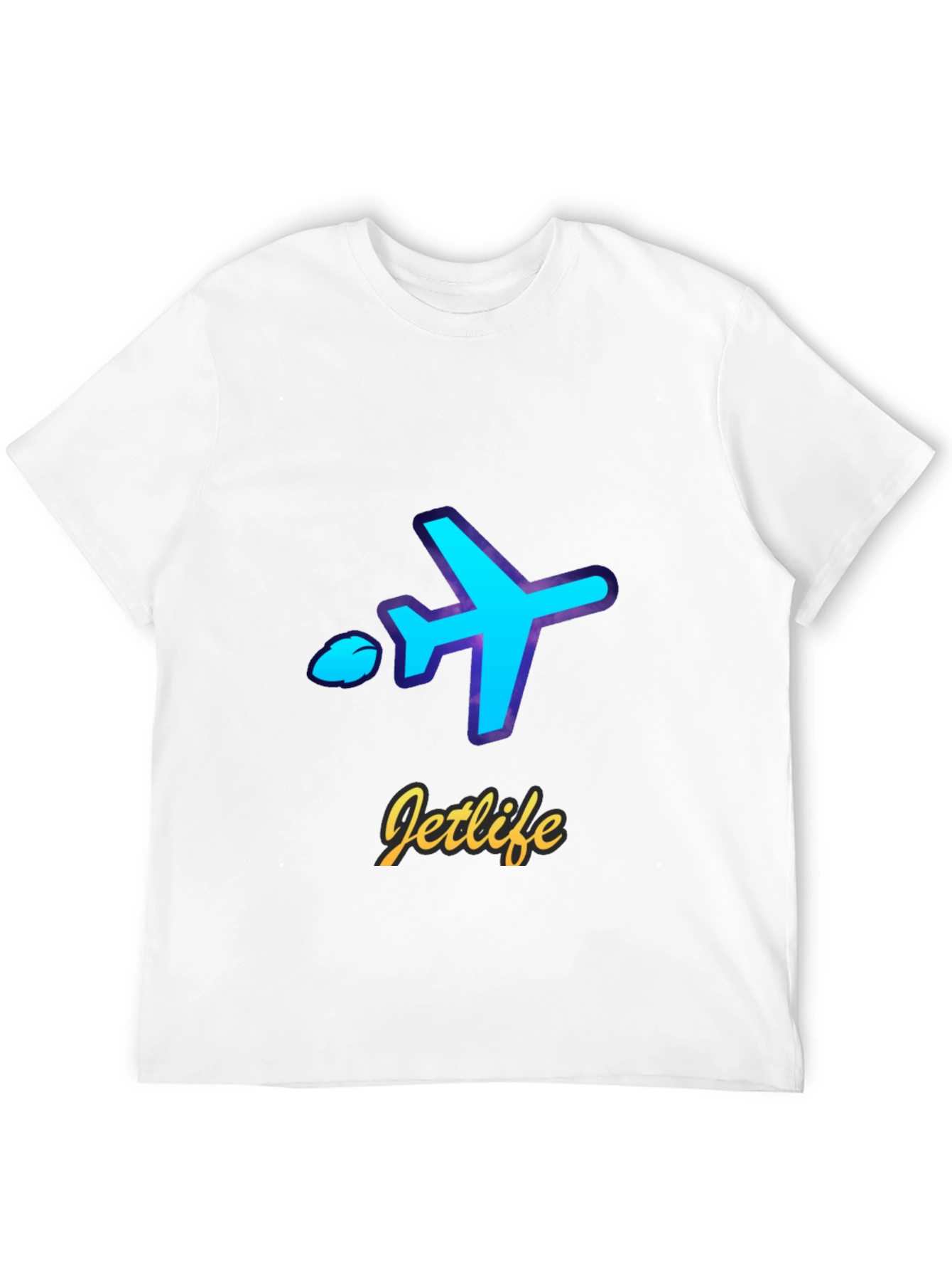 Jetlife Airplane Graphic T-Shirt - Black
