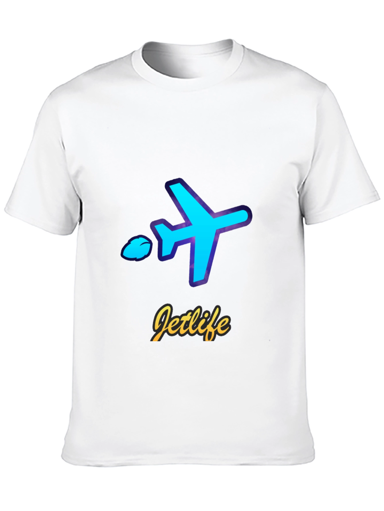 Jetlife Airplane Graphic T-Shirt - Black