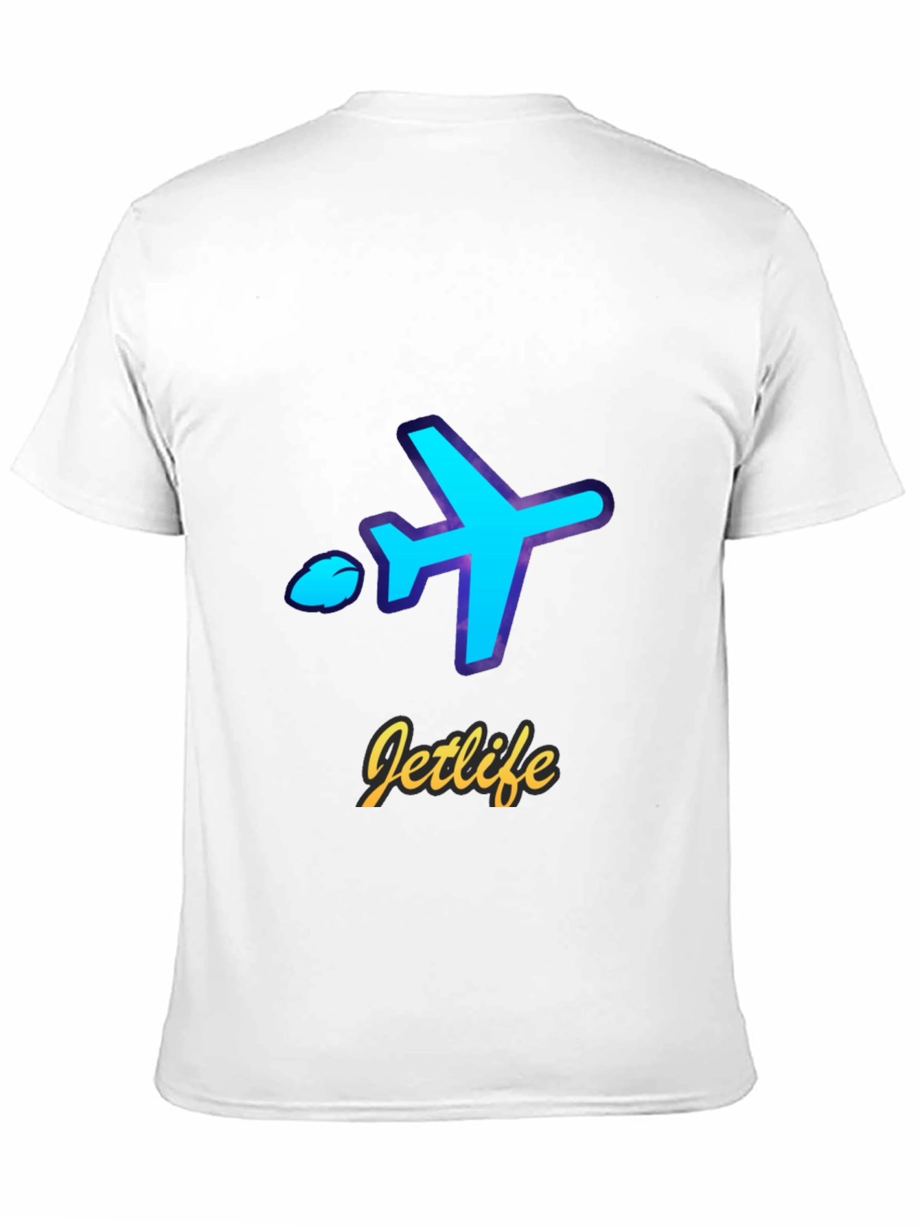 Jetlife Airplane Graphic T-Shirt - Black