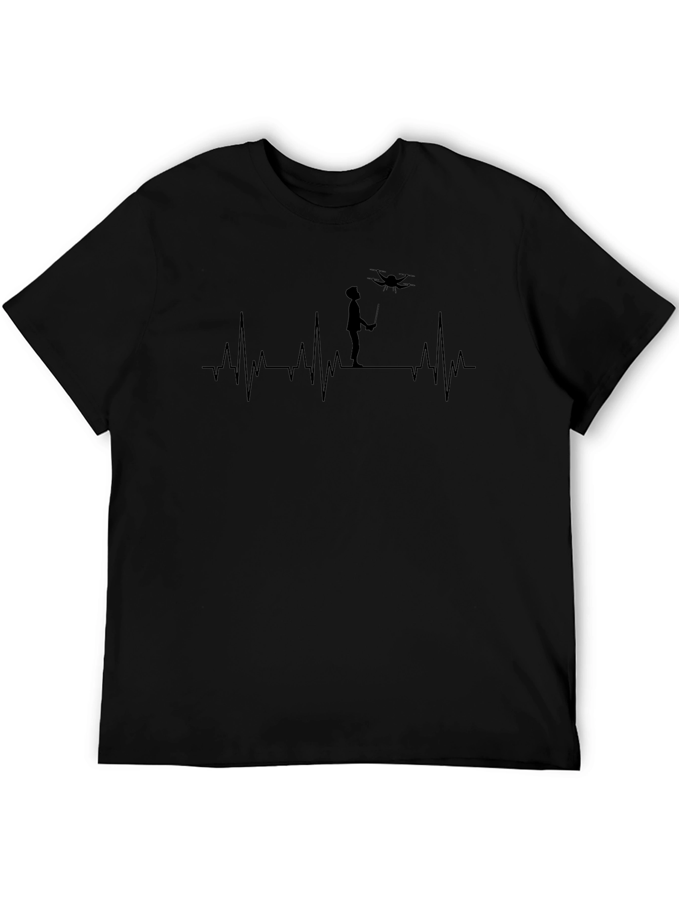 Drone Heartbeat T-Shirt - Pilot Gift