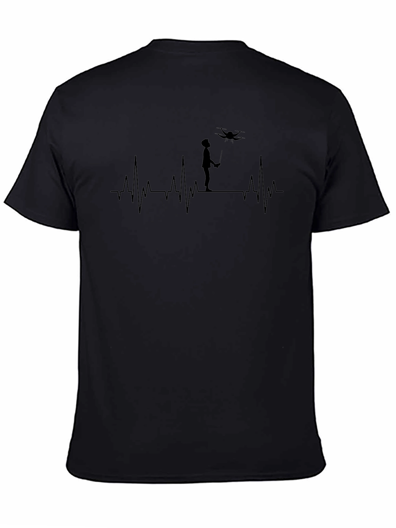 Drone Heartbeat T-Shirt - Pilot Gift
