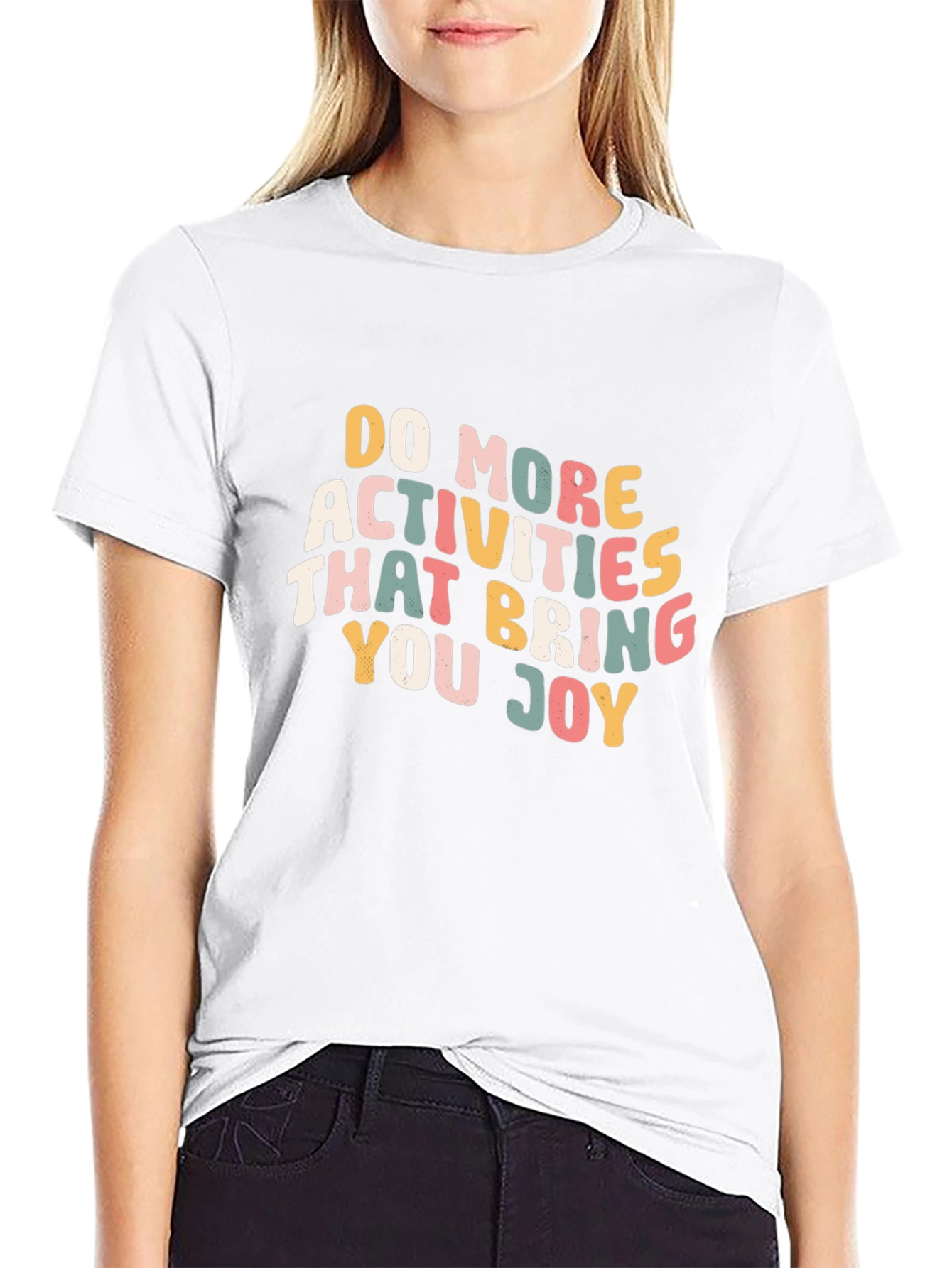 Joyful Activities T-Shirt - Positive Vibes