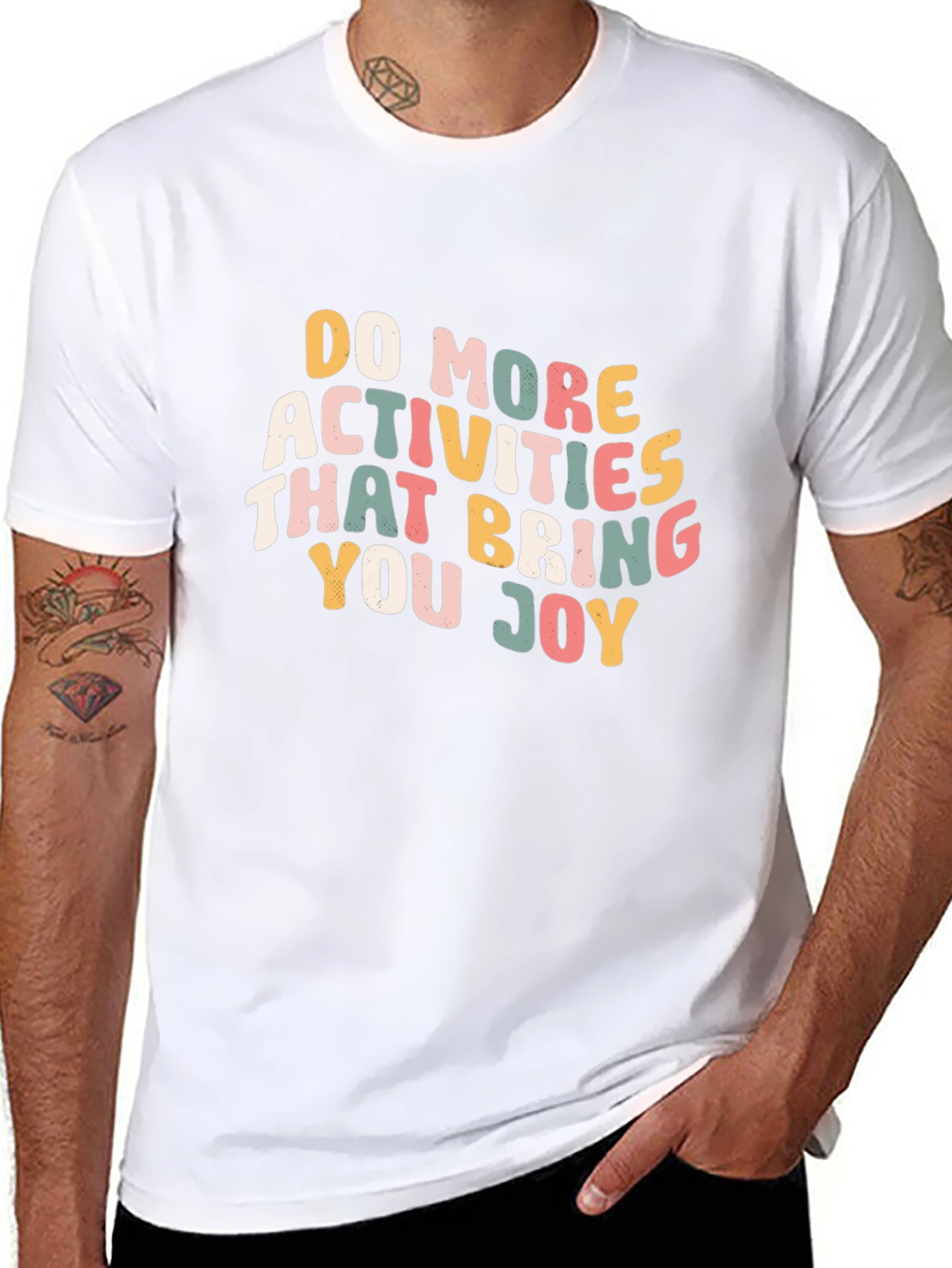 Joyful Activities T-Shirt - Positive Vibes
