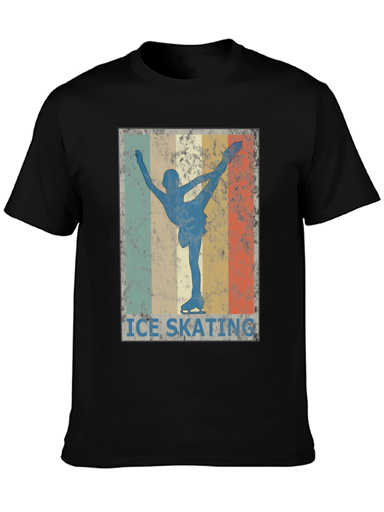 Retro Ice Skating T-Shirt