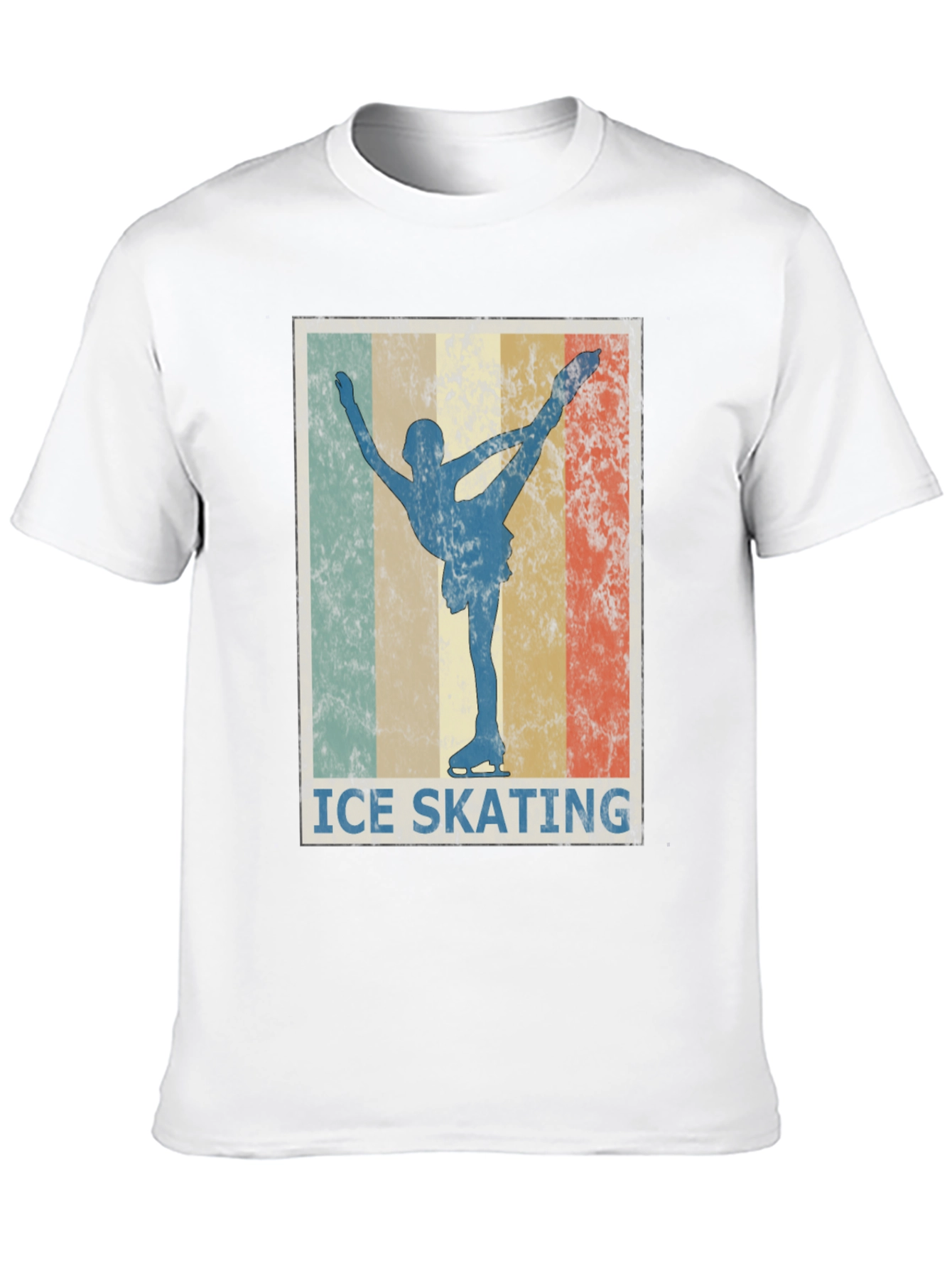 Retro Ice Skating T-Shirt