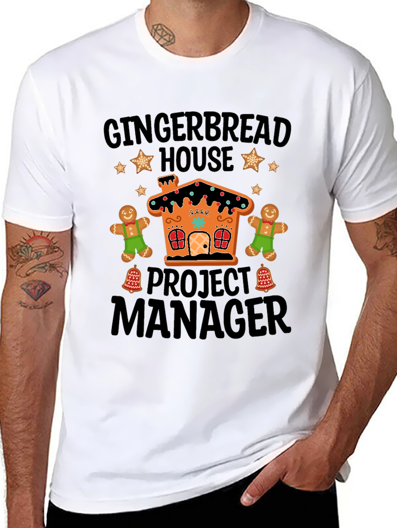 Gingerbread House Project Manager T-Shirt