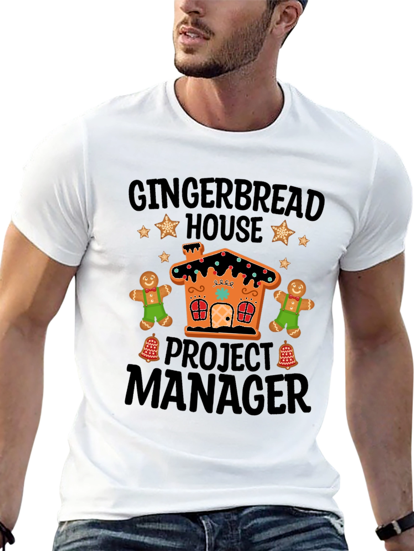 Gingerbread House Project Manager T-Shirt