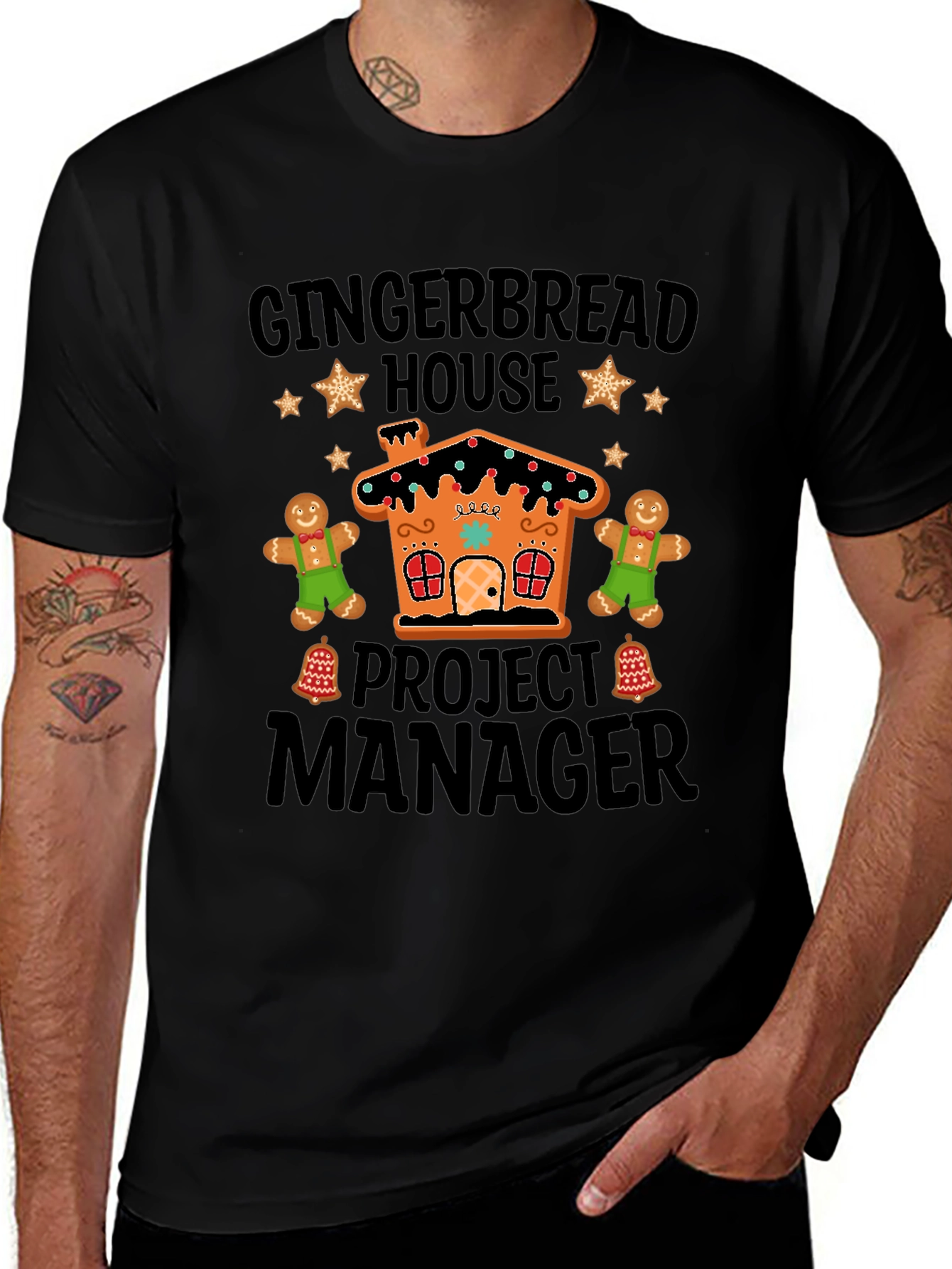 Gingerbread House Project Manager T-Shirt