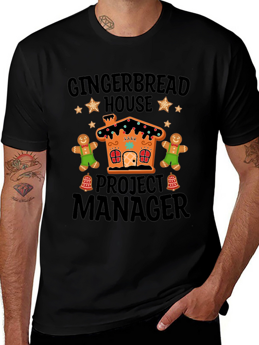 Gingerbread House Project Manager T-Shirt