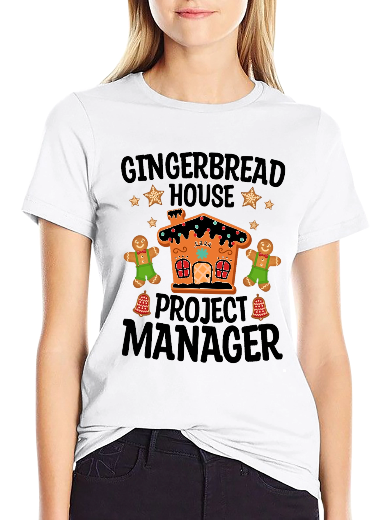 Gingerbread House Project Manager T-Shirt