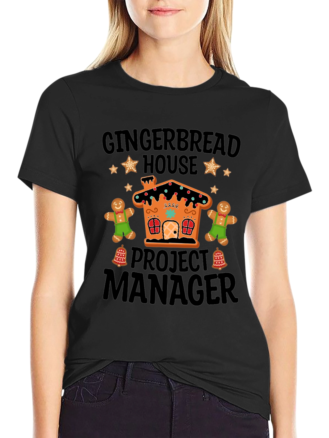 Gingerbread House Project Manager T-Shirt