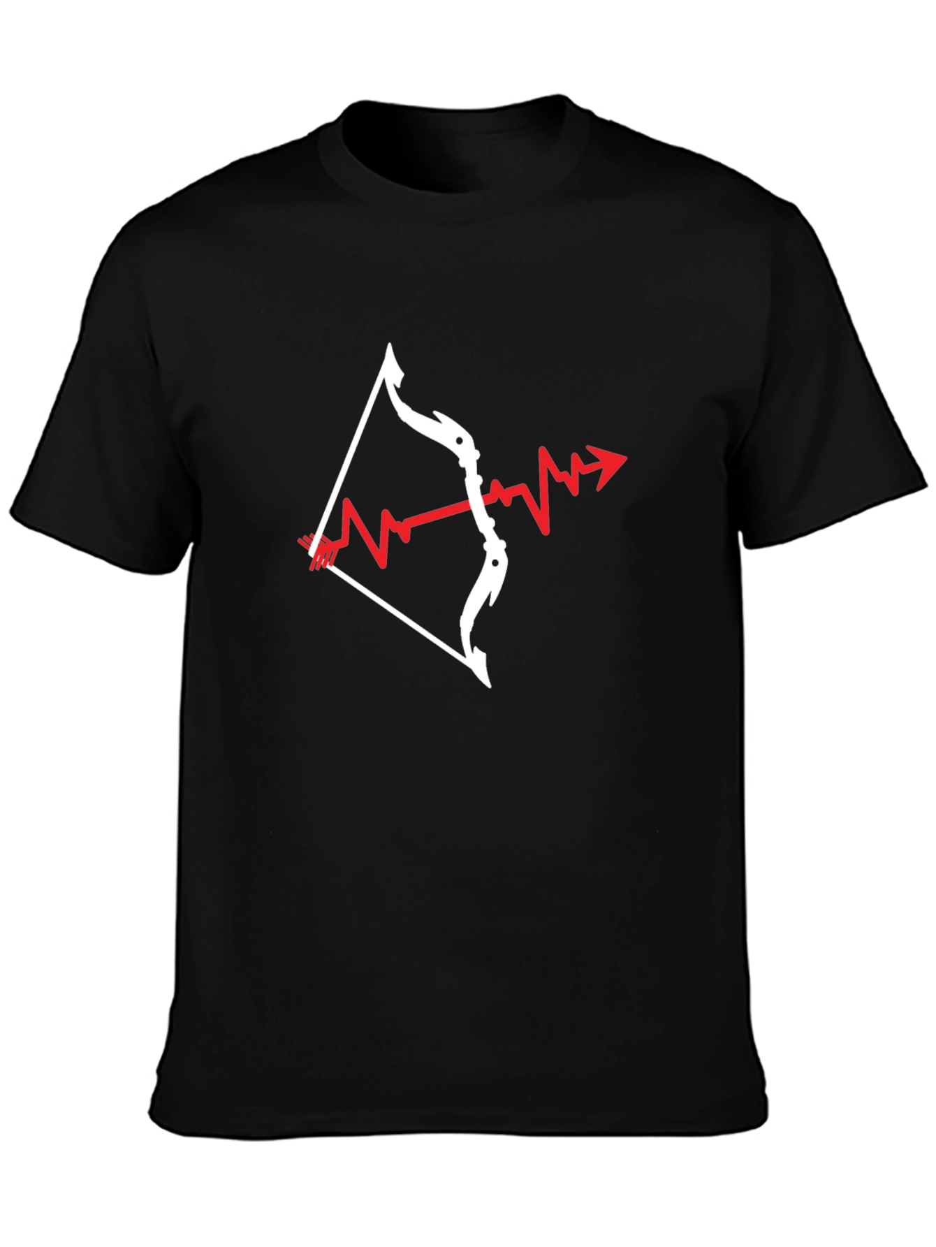 Archers Heartbeat Tee - Black