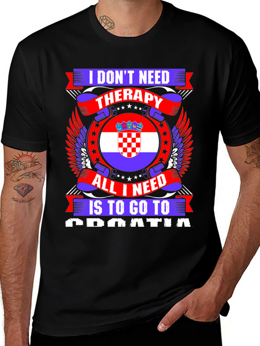Croatia Therapy T-Shirt