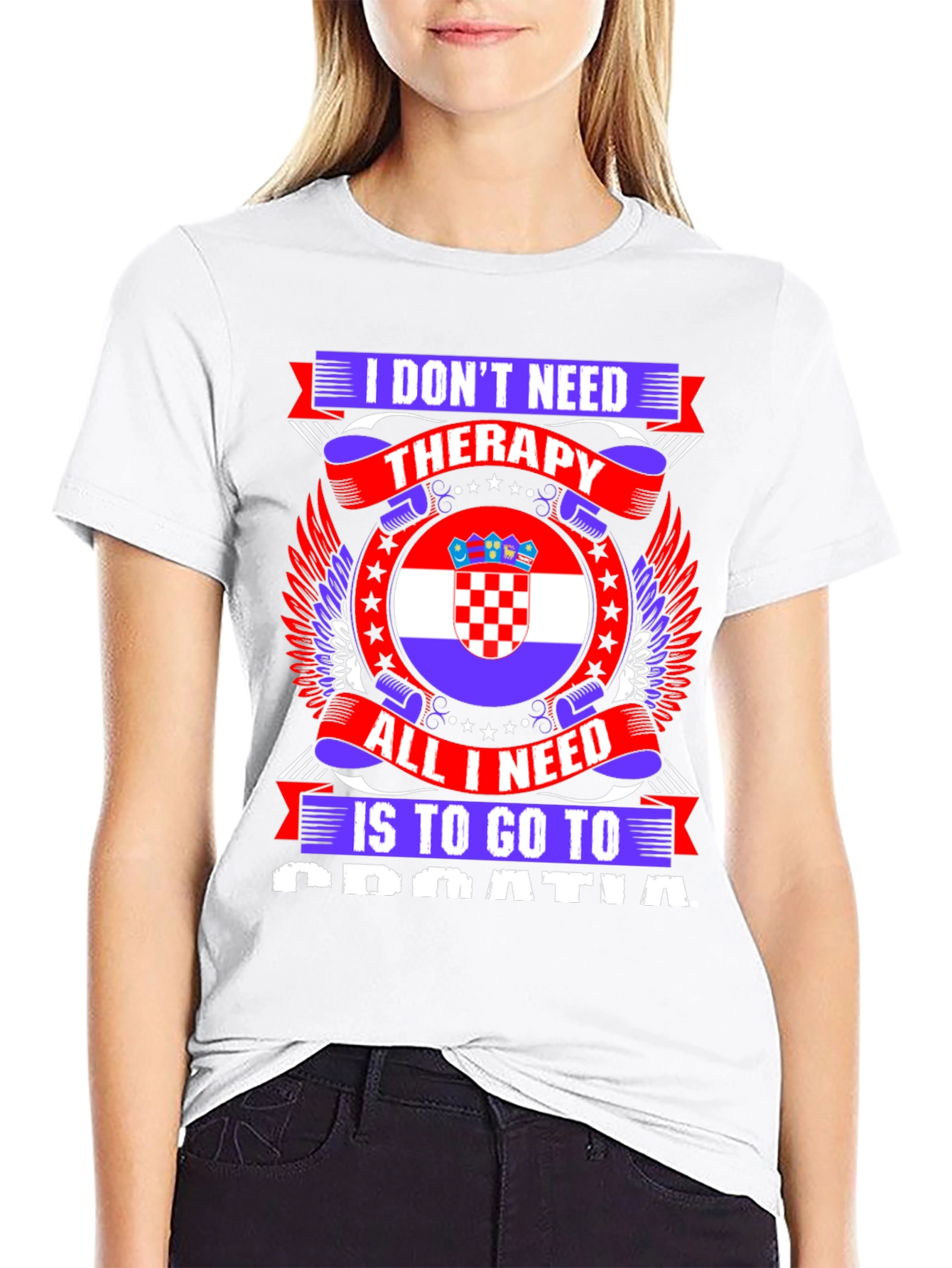 Croatia Therapy T-Shirt