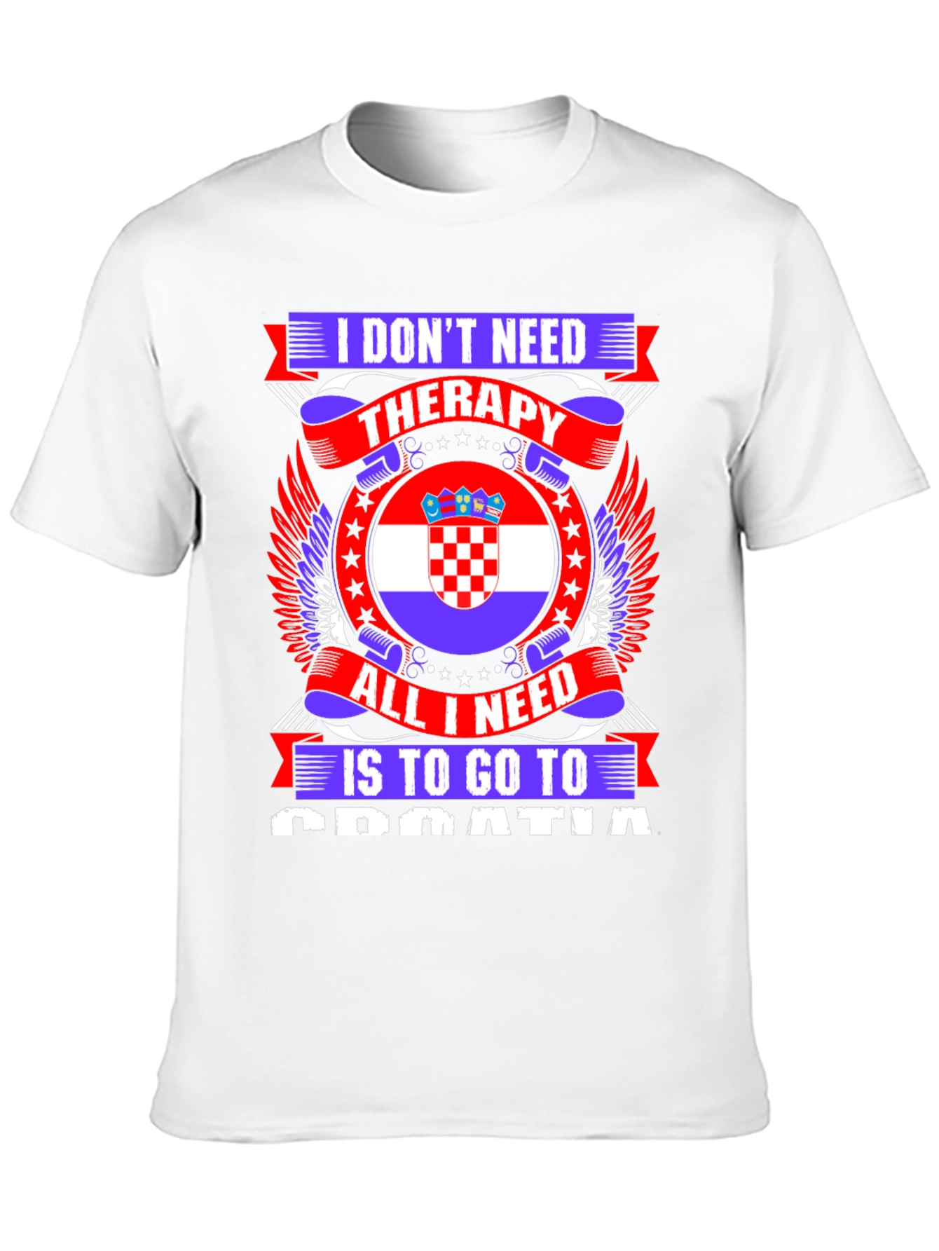 Croatia Therapy T-Shirt