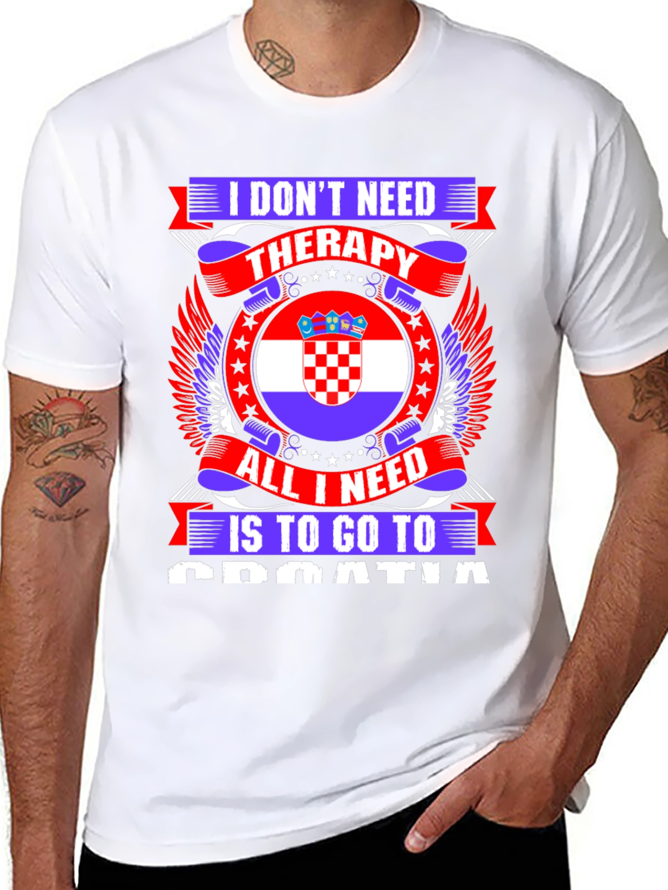 Croatia Therapy T-Shirt
