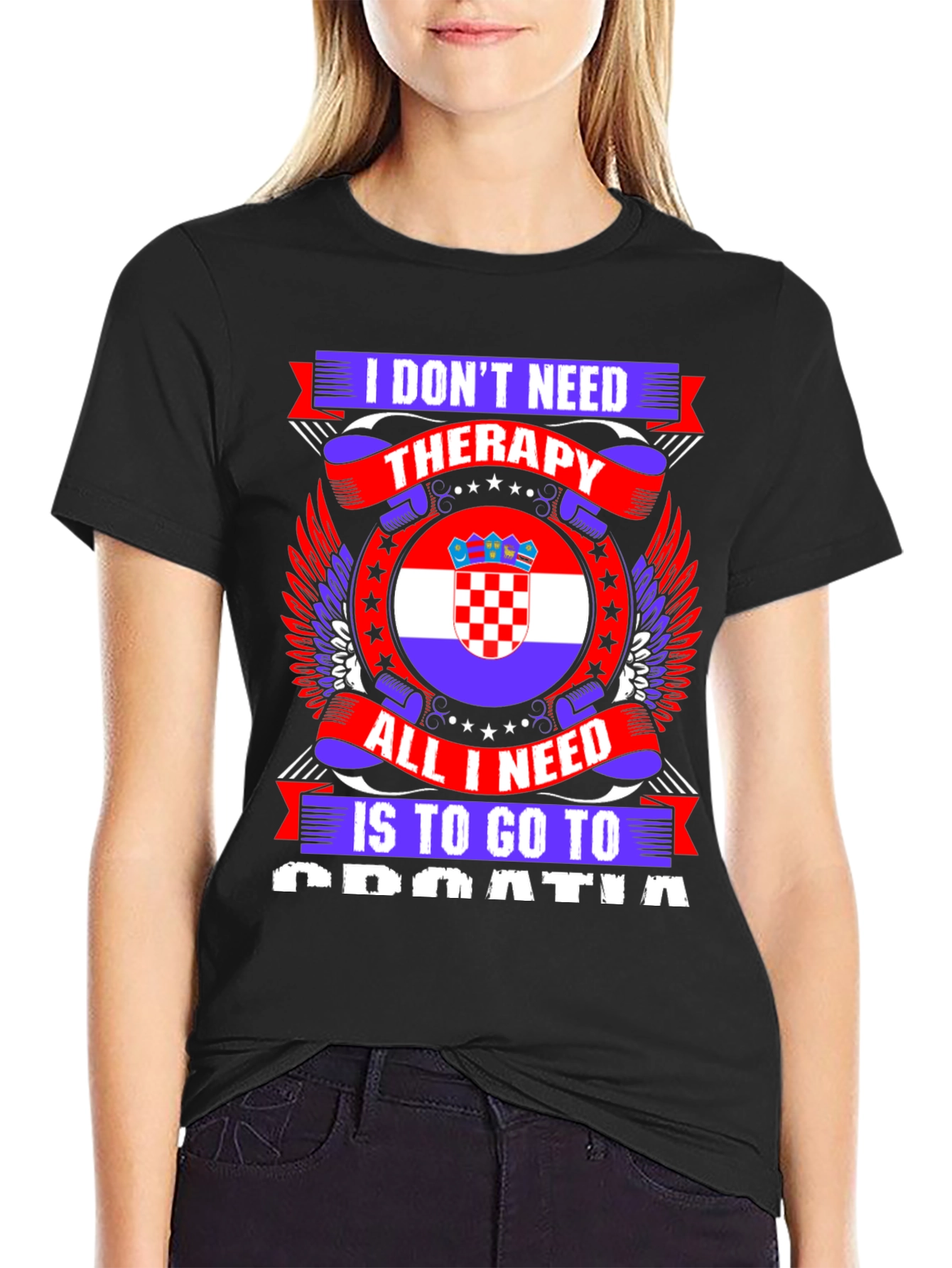 Croatia Therapy T-Shirt