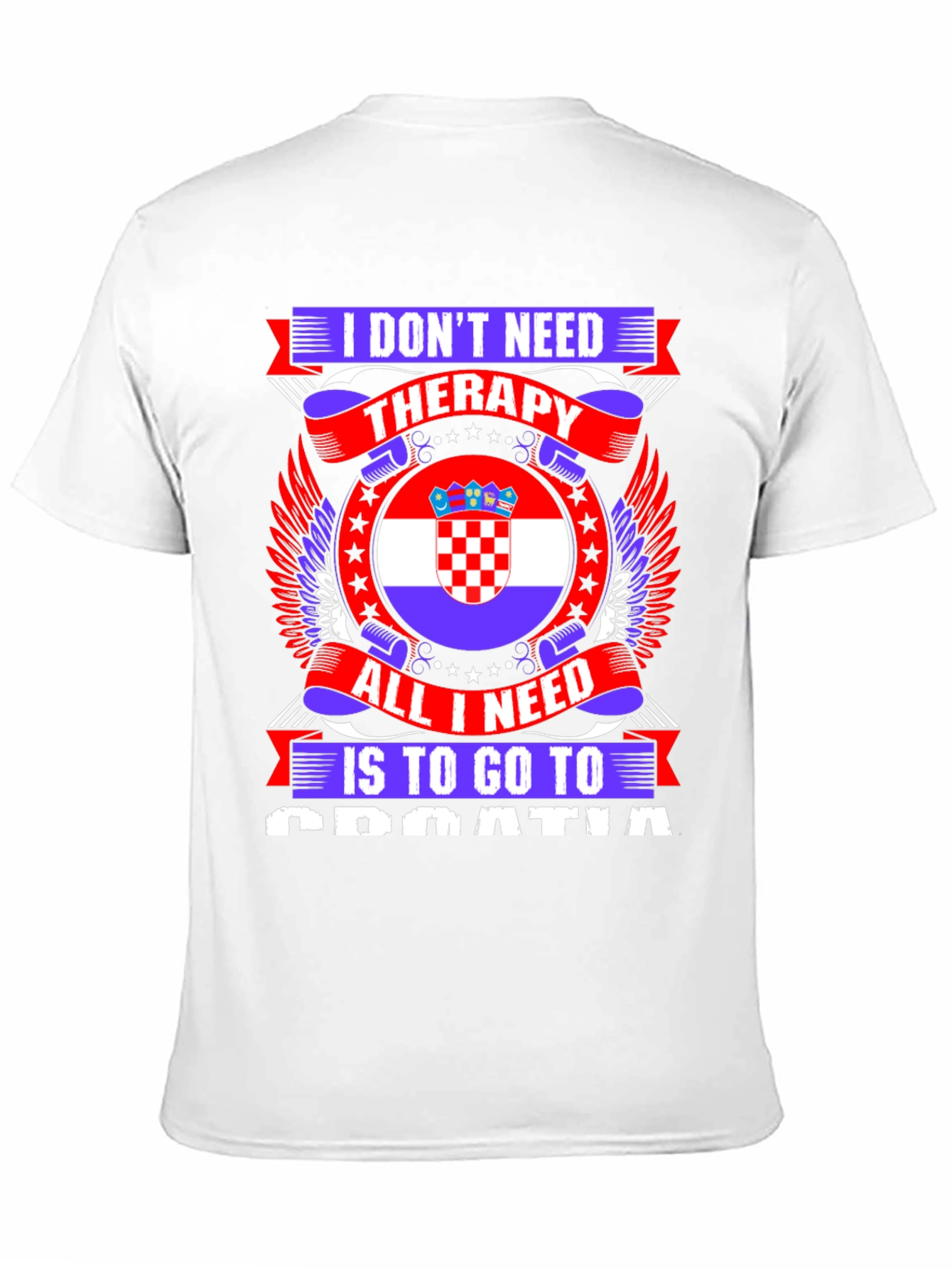 Croatia Therapy T-Shirt