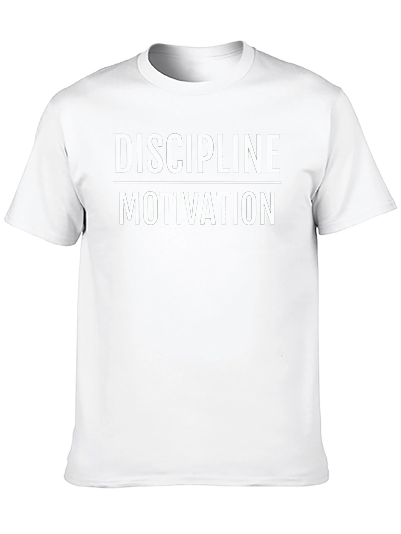Discipline Motivation Graphic Tee - Black