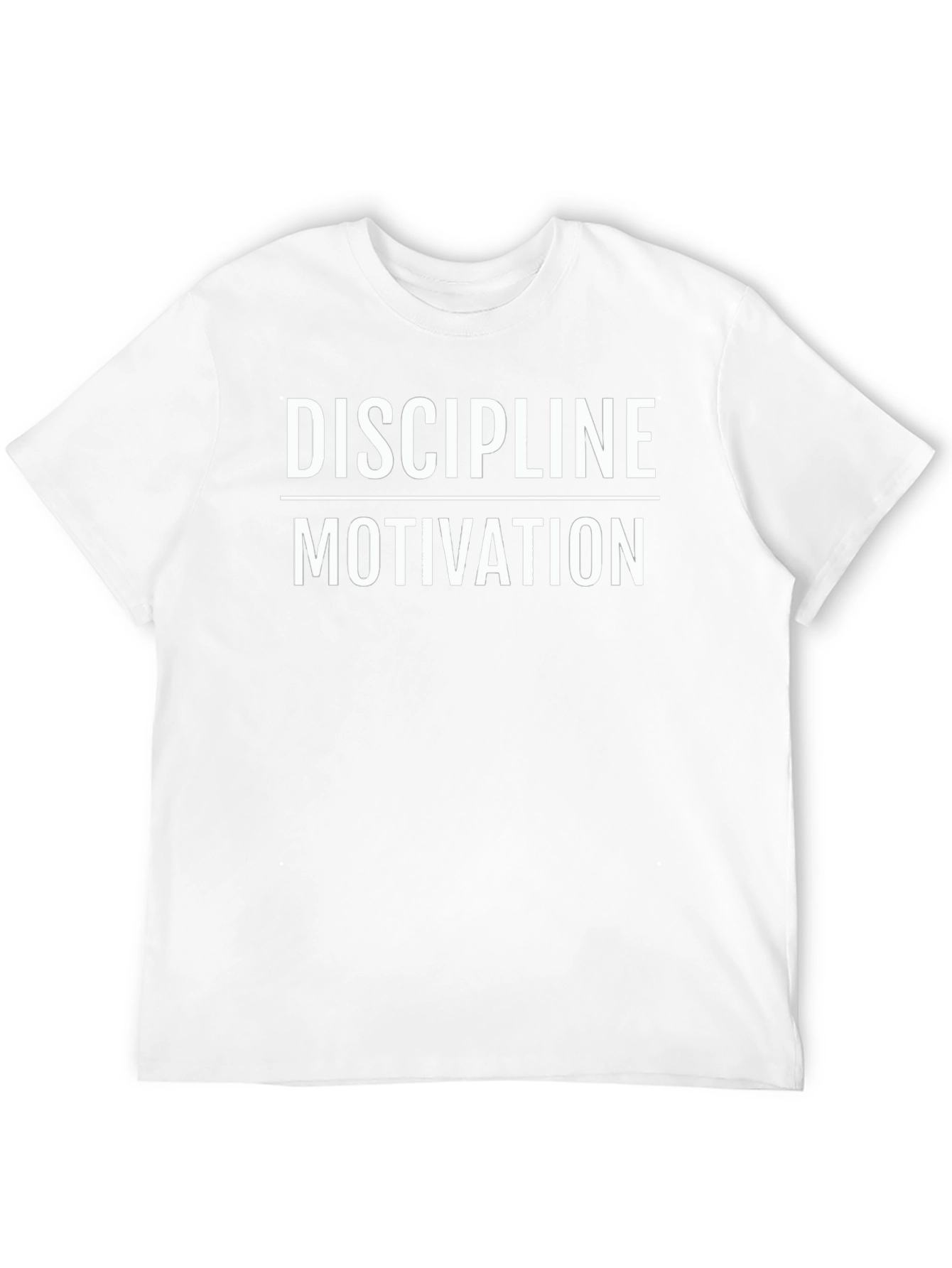 Discipline Motivation Graphic Tee - Black