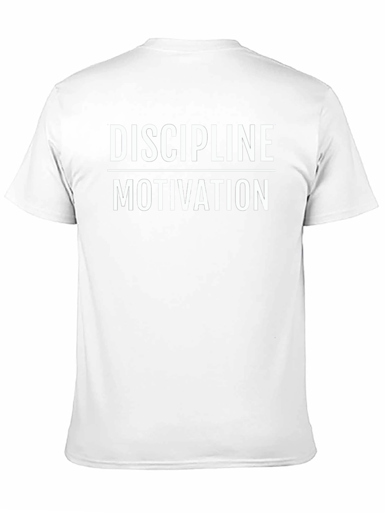 Discipline Motivation Graphic Tee - Black