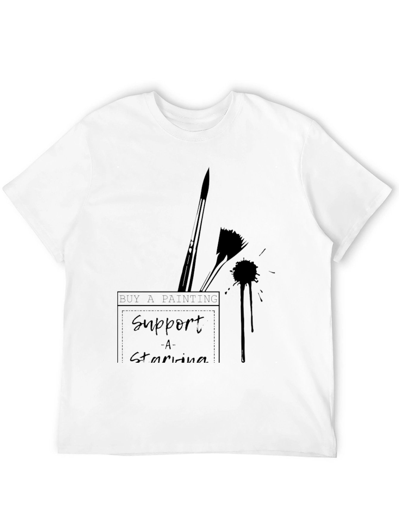 Artist Support T-Shirt: Buy a Painting