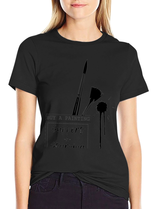 Artist Support T-Shirt: Buy a Painting