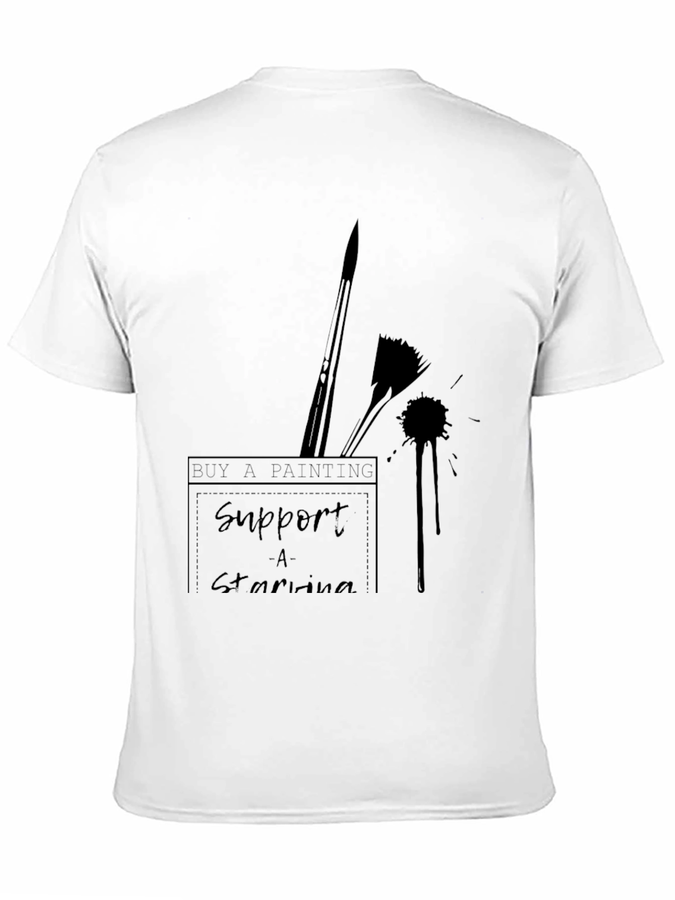 Artist Support T-Shirt: Buy a Painting