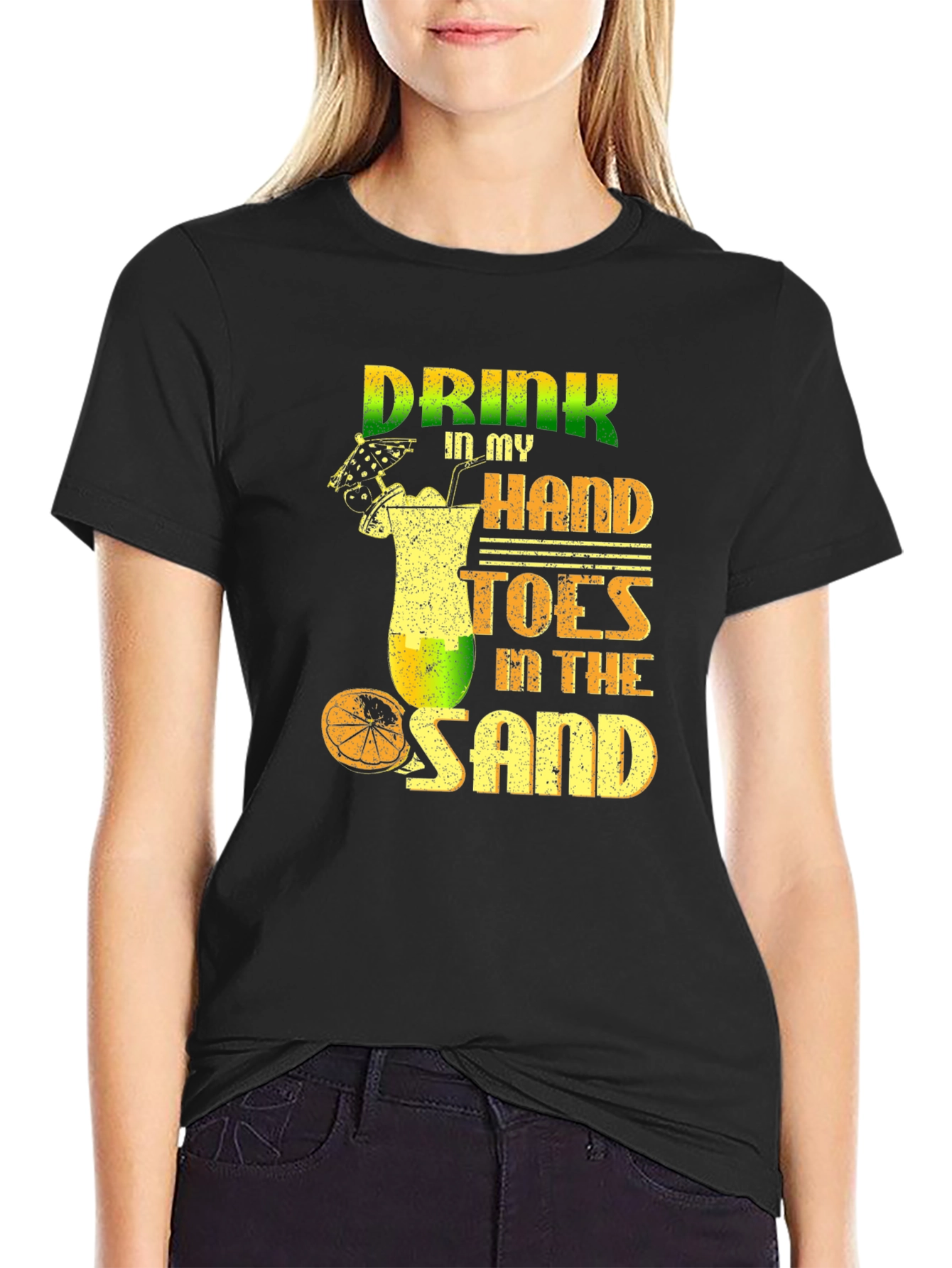 Drink in My Hand T-Shirt - Summer Vacation Vibes