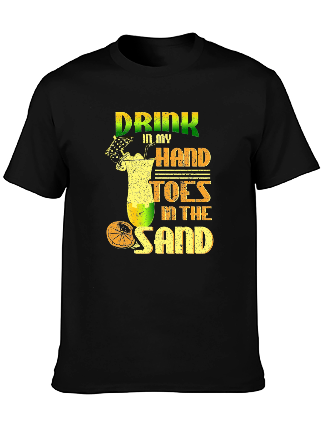Drink in My Hand T-Shirt - Summer Vacation Vibes