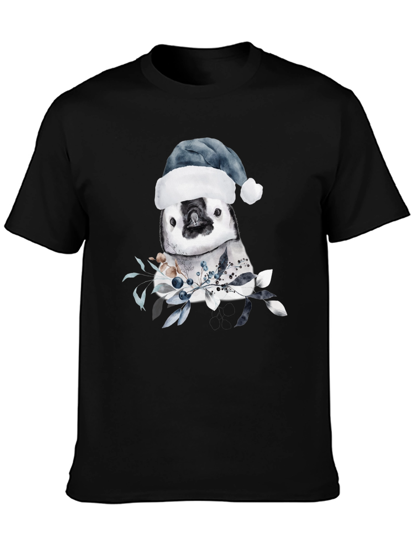 Festive Penguin Graphic Tee