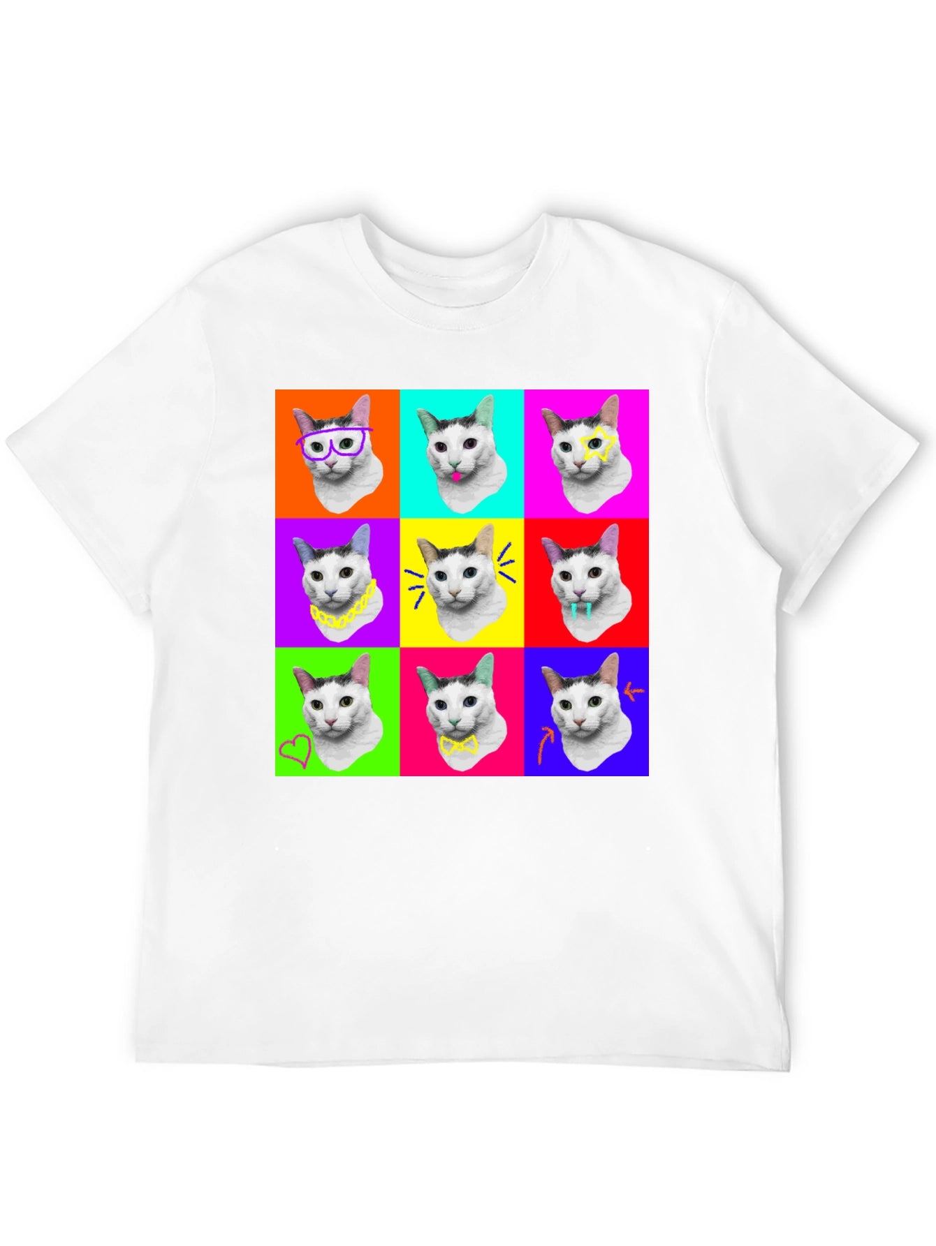 Pop Art Cat T-Shirt