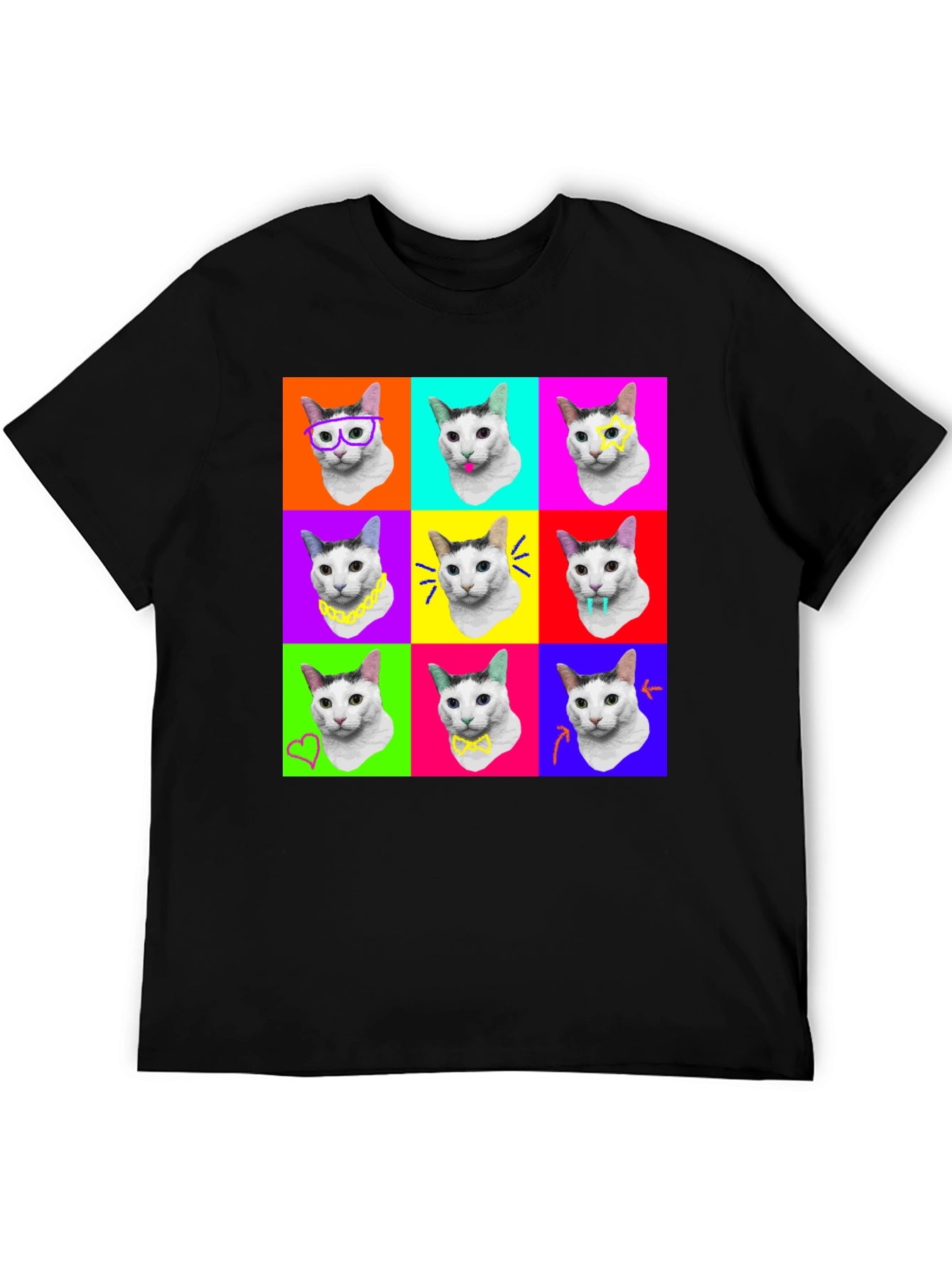 Pop Art Cat T-Shirt