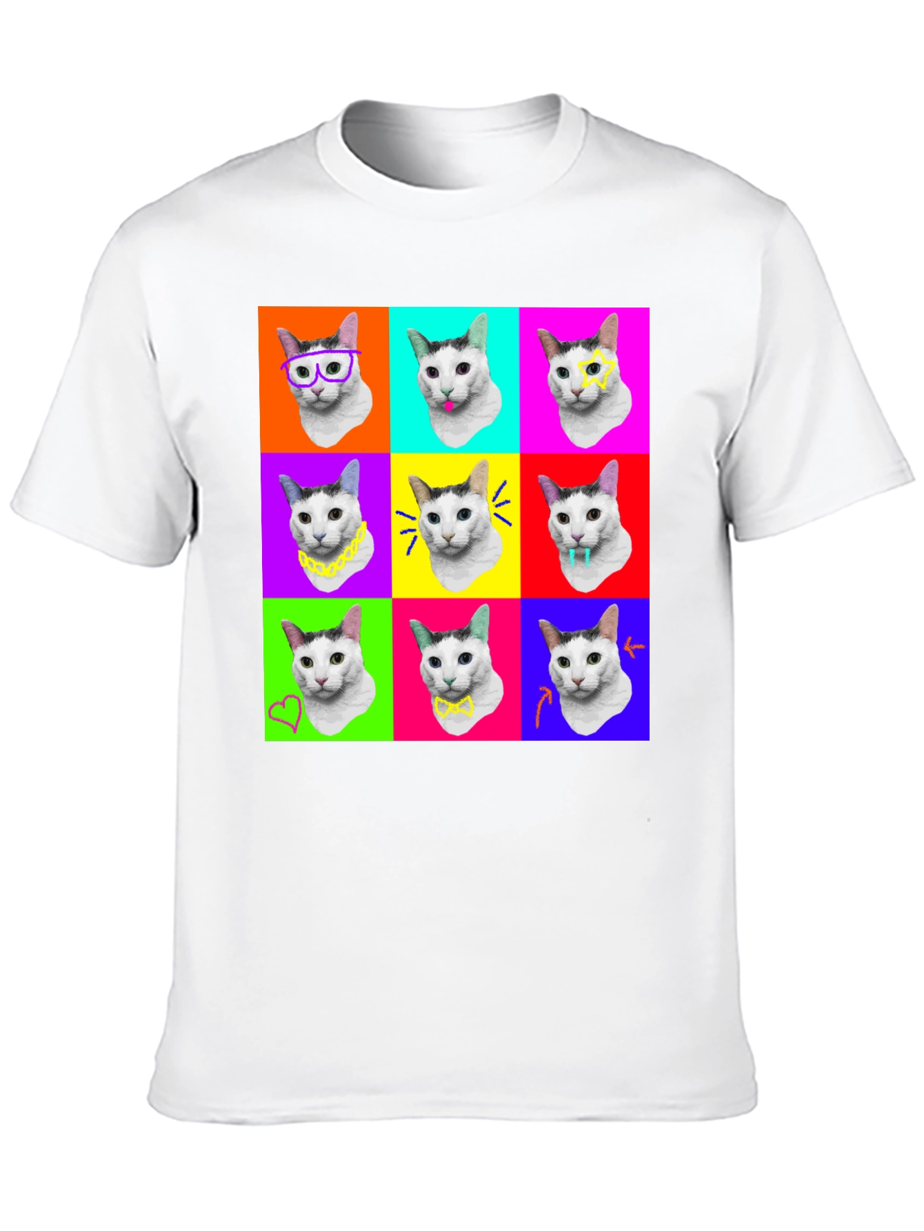 Pop Art Cat T-Shirt