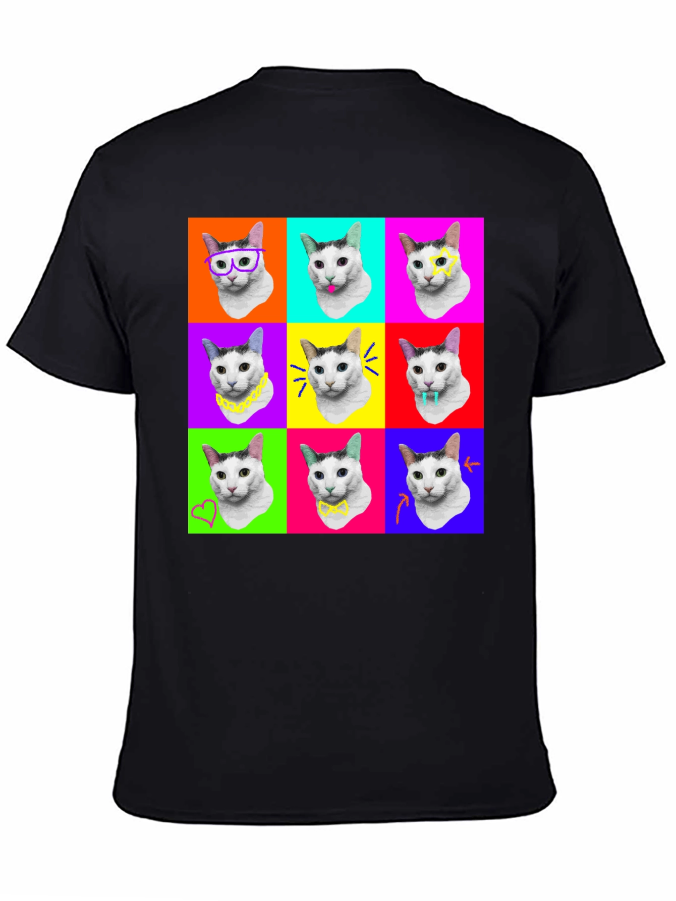 Pop Art Cat T-Shirt