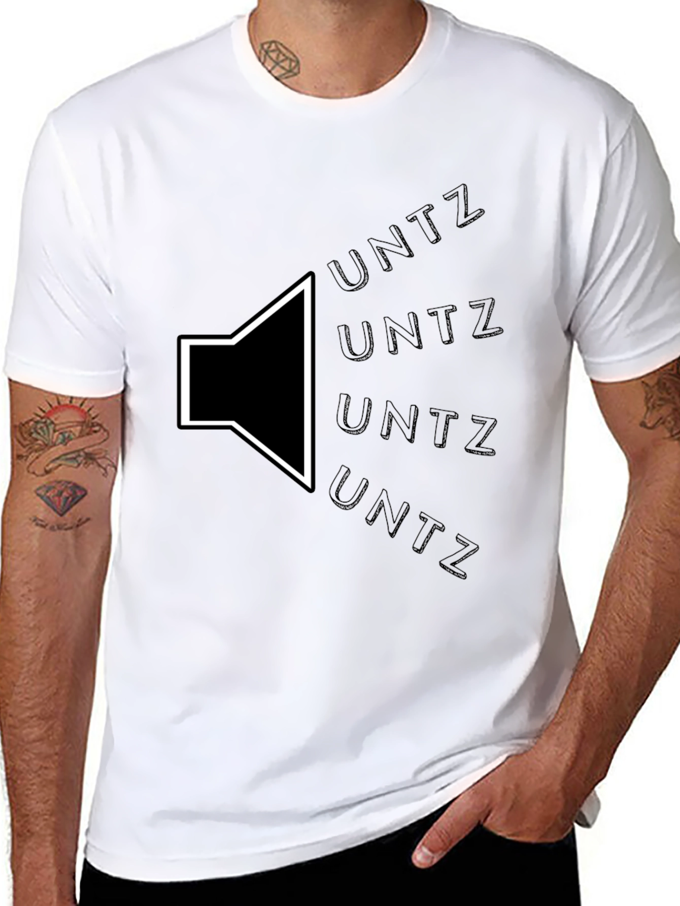 UNTZ Soundwave Black Graphic Tee