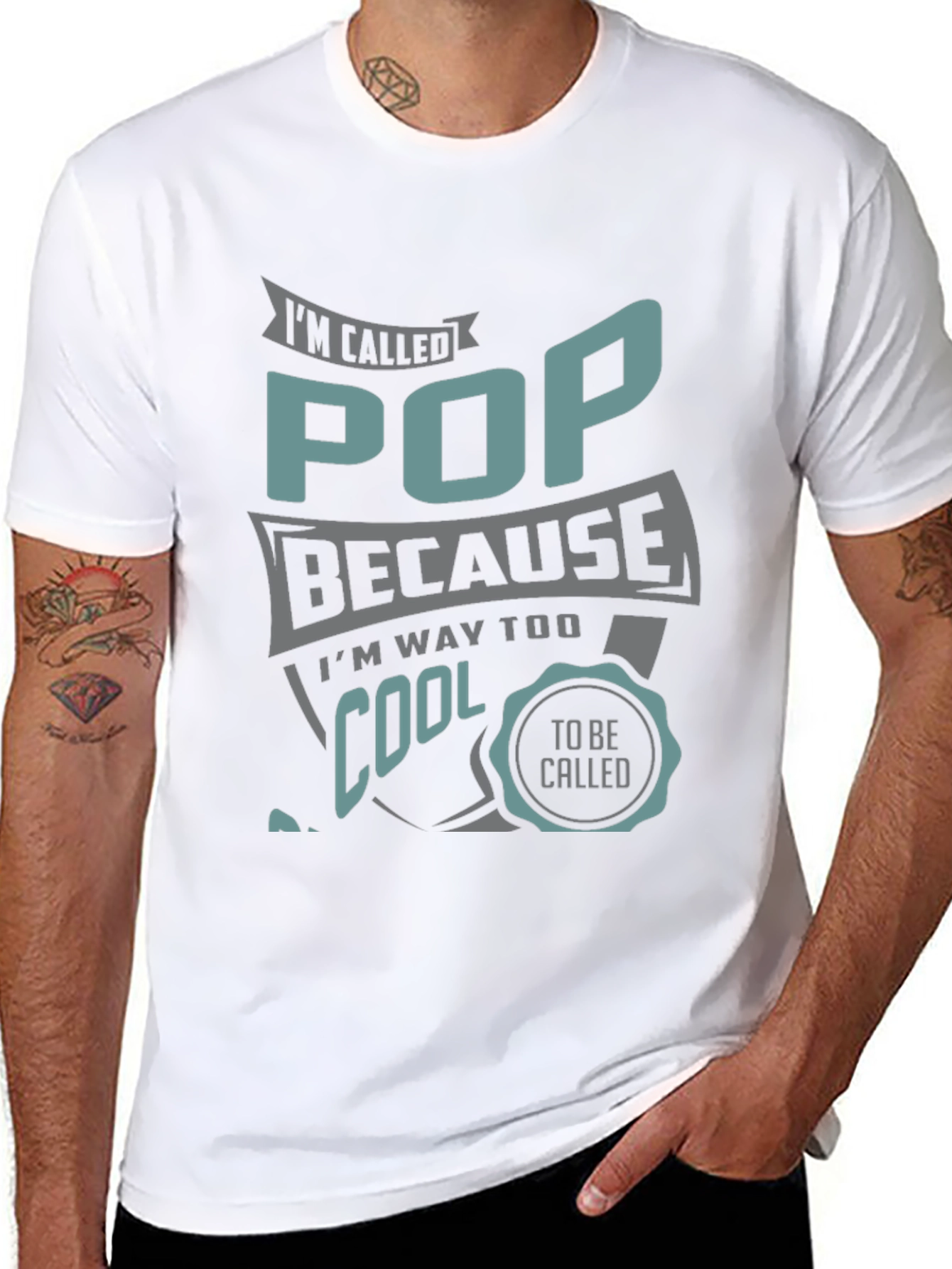Cool Pop T-Shirt - Funny Fathers Day Gift