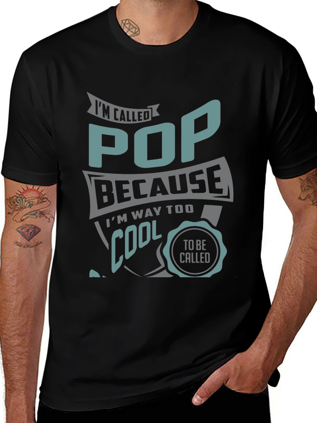 Cool Pop T-Shirt - Funny Fathers Day Gift