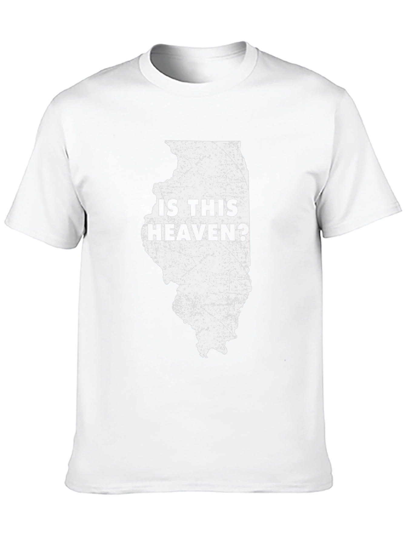 Illinois Is This Heaven? Graphic Tee - Black