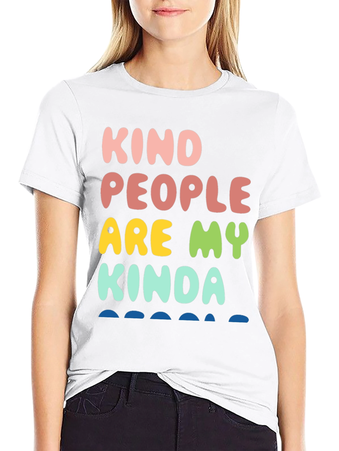 Kind People T-Shirt: Positive Vibes Apparel