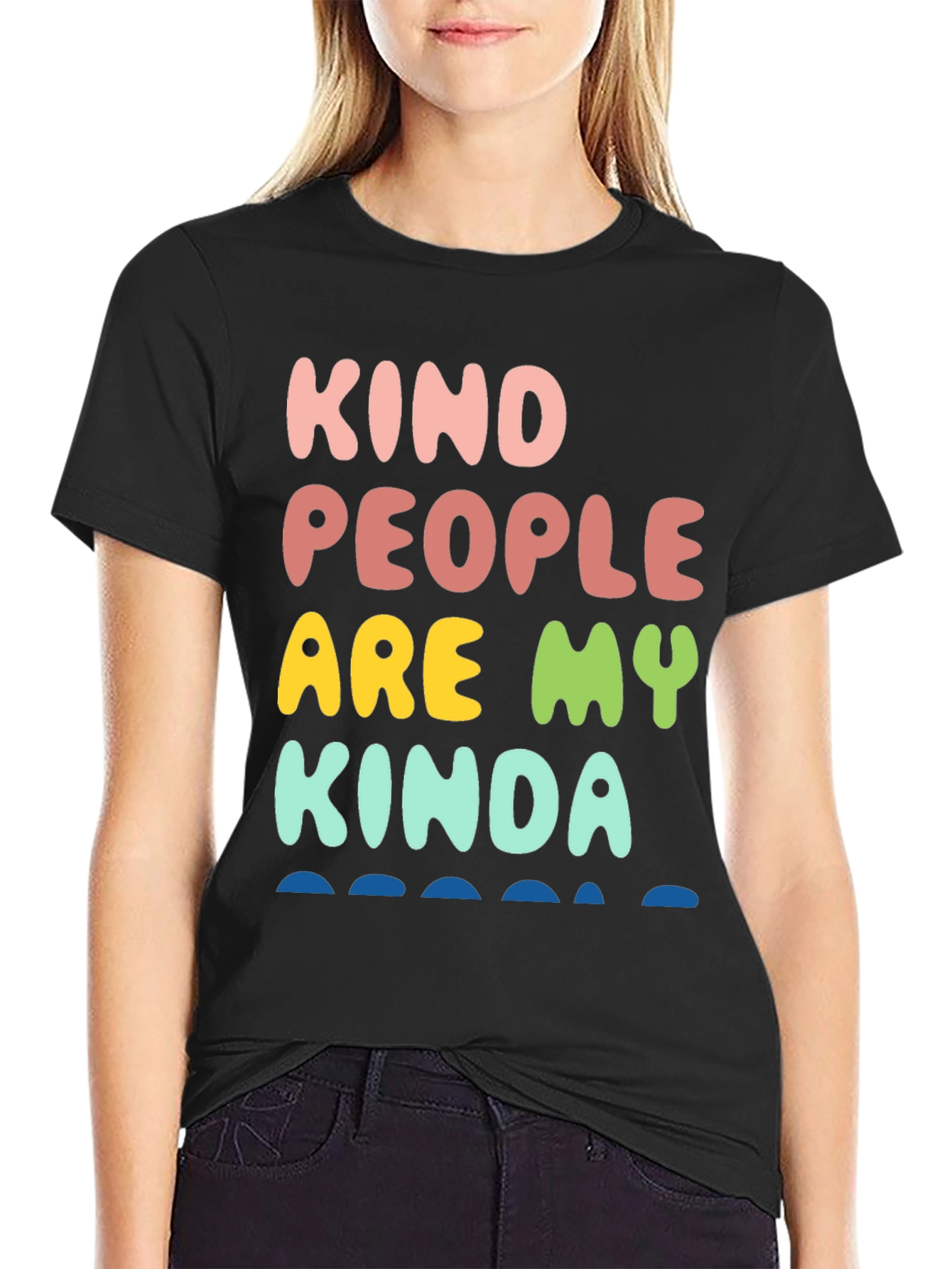 Kind People T-Shirt: Positive Vibes Apparel