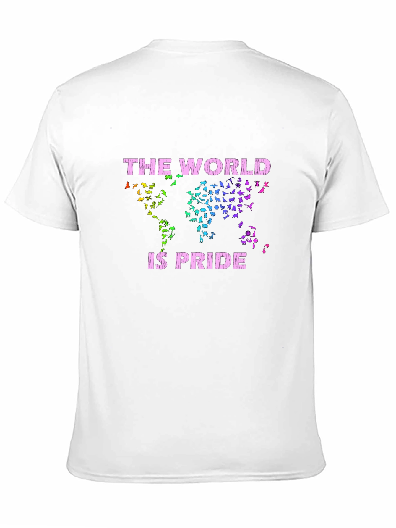 The World is Pride Black Graphic Tee